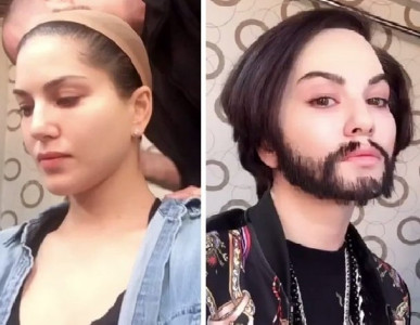 sunny leone shocks fans with her man makeover for song barbie girl
