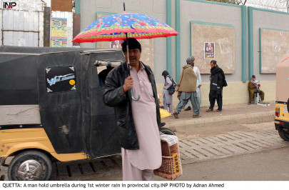 parts of balochistan receive winter s first rain snow