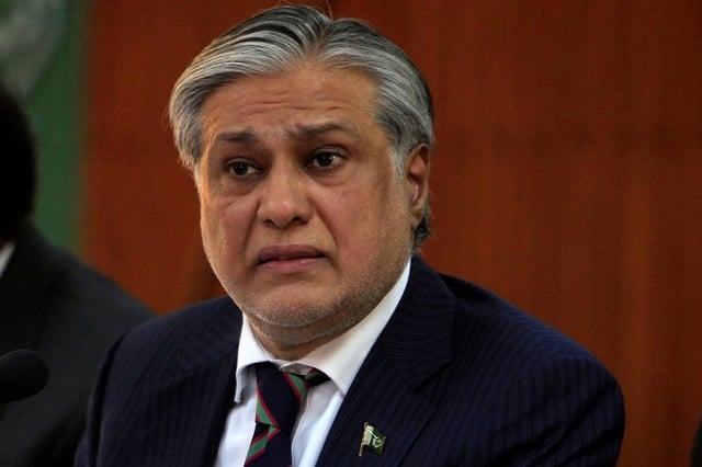 finance minister ishaq dar photo reuters