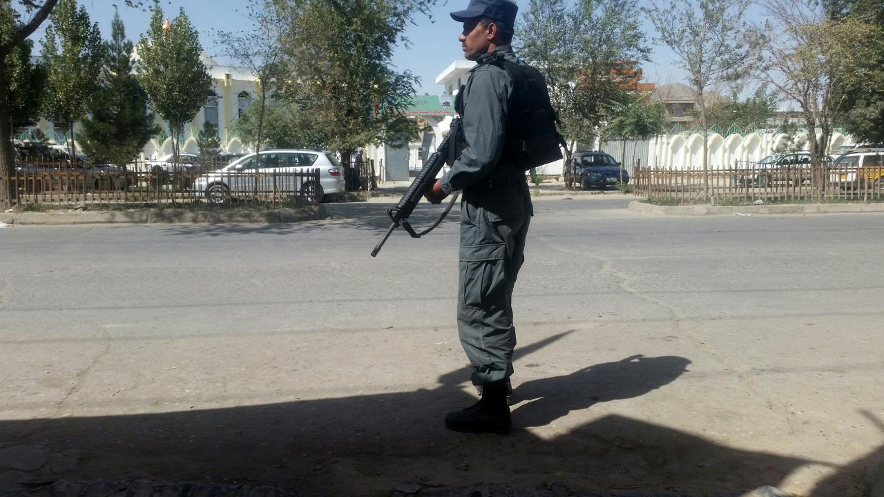 an afghan policeman keeps guard the the site of attack in kabul afghanistan august 25 2017 photo reuters file