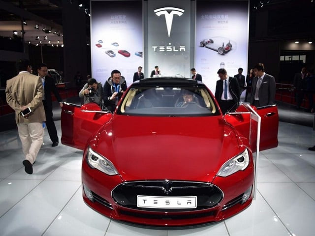 tesla model s unveiled photo afp tesla model s unveiled photo afp