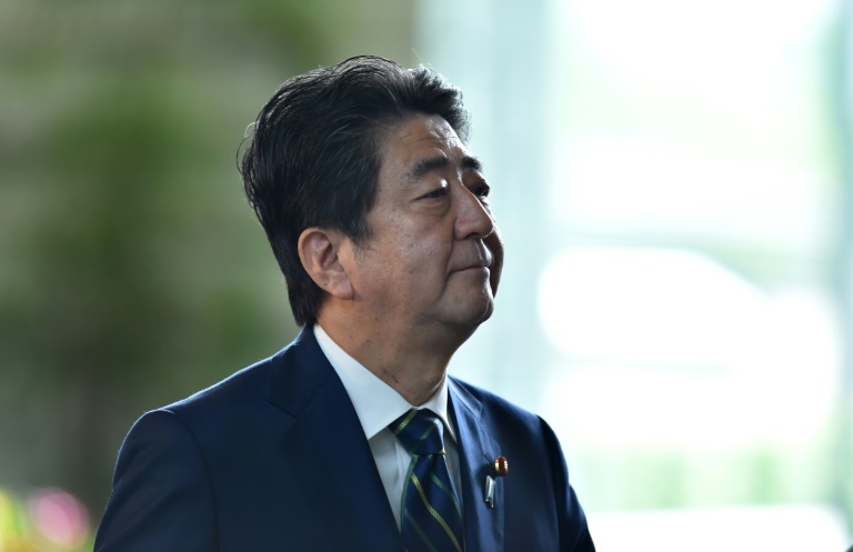 japanese prime minister shinzo abe photo afp