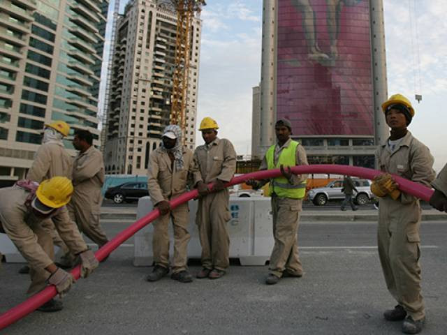 a file photo of workers in doha photo afp a file photo of workers in doha photo afp