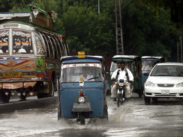 peshawar received its first rainfall of this winter photo ppi