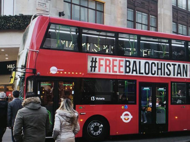 more than 100 buses criss crossing london displaying anti pakistan slogans photo courtesy hindustan times