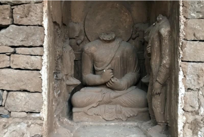 pakistan unveils 1700 year old sleeping buddha evoking diverse heritage pakistan unveils 1700 year old sleeping buddha evoking diverse heritage