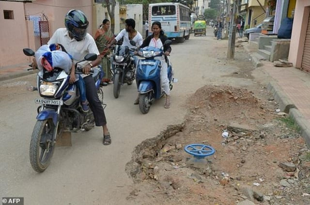 activists accuse the authorities of carrying out shoddy repairs in their rush to fix the problem photo afp activists accuse the authorities of carrying out shoddy repairs in their rush to fix the problem photo afp