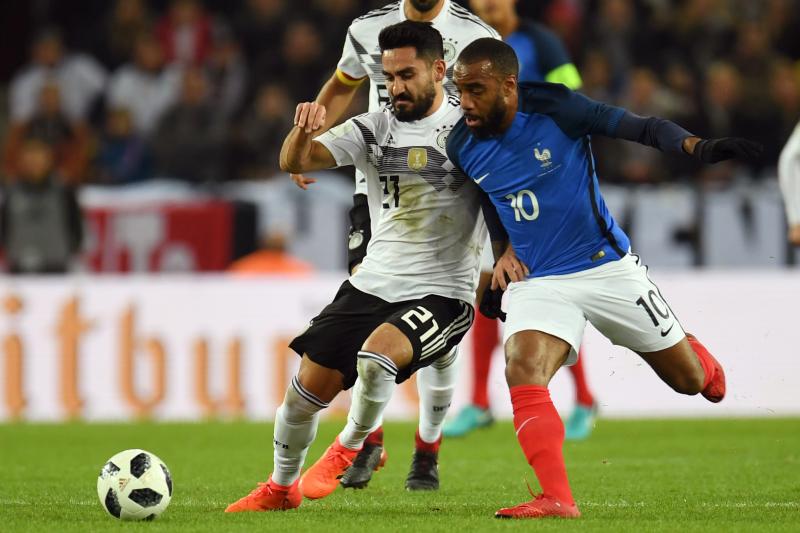 france and germany s 2 2 draw in midweek showed just how closely matched the teams at the top are photo afp