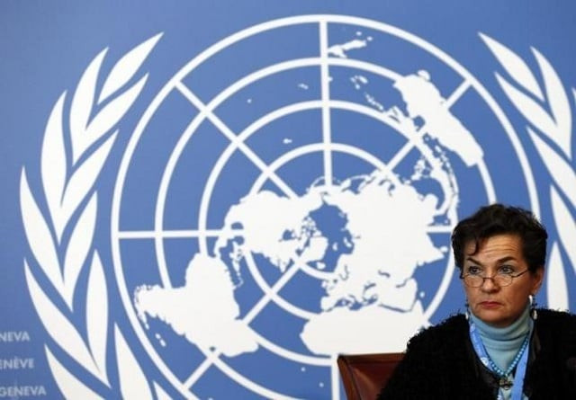 file photo christiana figueres executive secretary of the united nations framework convention on climate change unfccc listens during a news conference after a week long preparatory meeting at the u n in geneva february 13 2015 photo reuters file photo christiana figueres executive secretary of the united nations framework convention on climate change unfccc listens during a news conference after a week long preparatory meeting at the u n in geneva february 13 2015 photo reuters