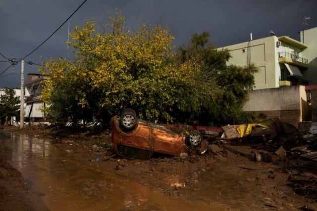 prime minister alexis tsipras said he felt quot shock quot after touring the area photo afp