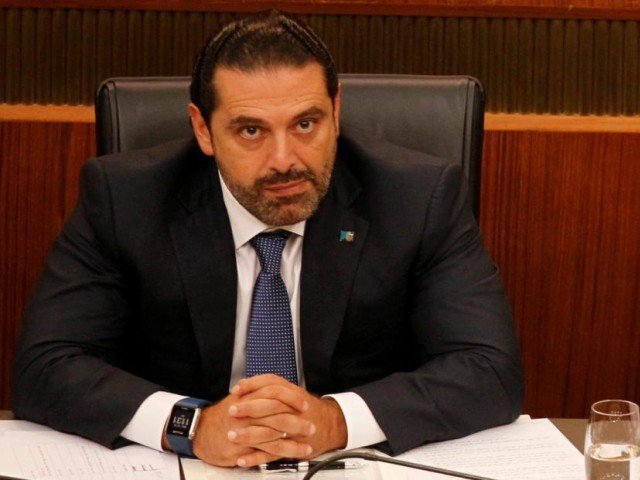 lebanon 039 s prime minister saad al hariri attends a general parliament discussion in downtown beirut lebanon photo reuters