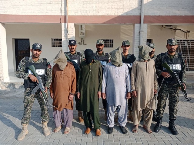 suspected terrorists are involved in attacks and killing of police officials in khyber pakhtunkhwa k p and punjab photo ispr