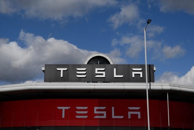 a tesla car showroom is seen in west london britain march 21 2017 photo reuters
