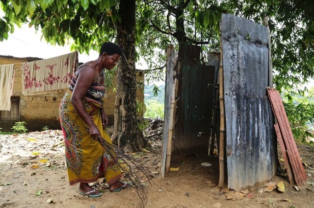 the vast majority of dr congo 039 s more than 70 million residents do not have access to 039 improved 039 toilets photo afp