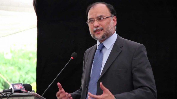 ahsan iqbal laments another dharna in capital with major cpec huddle just days away