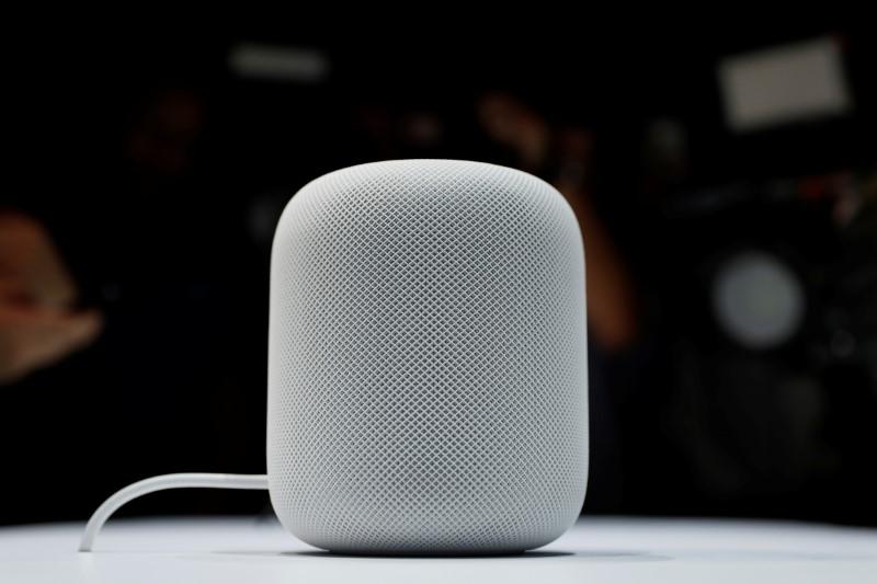 a prototype apple homepod is seen during the annual apple worldwide developer conference wwdc in san jose california u s june 5 2017 photo reuters