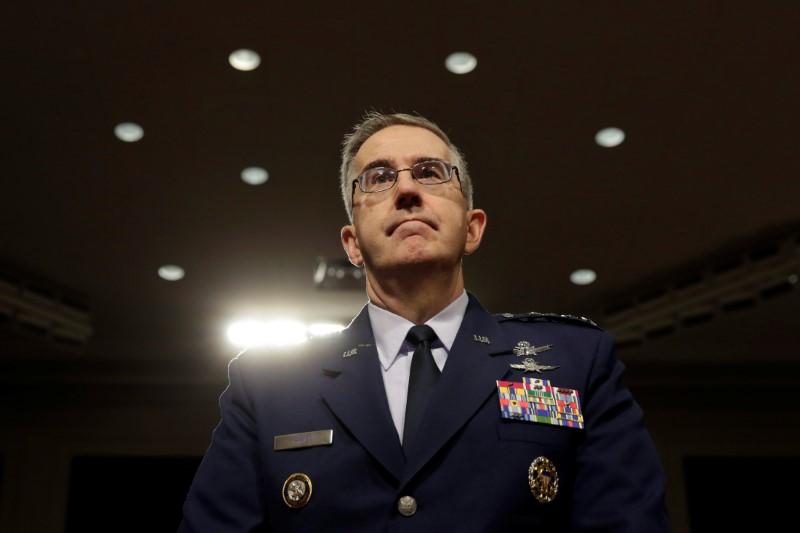 us air force general john hyten commander of us strategic command photo reuters