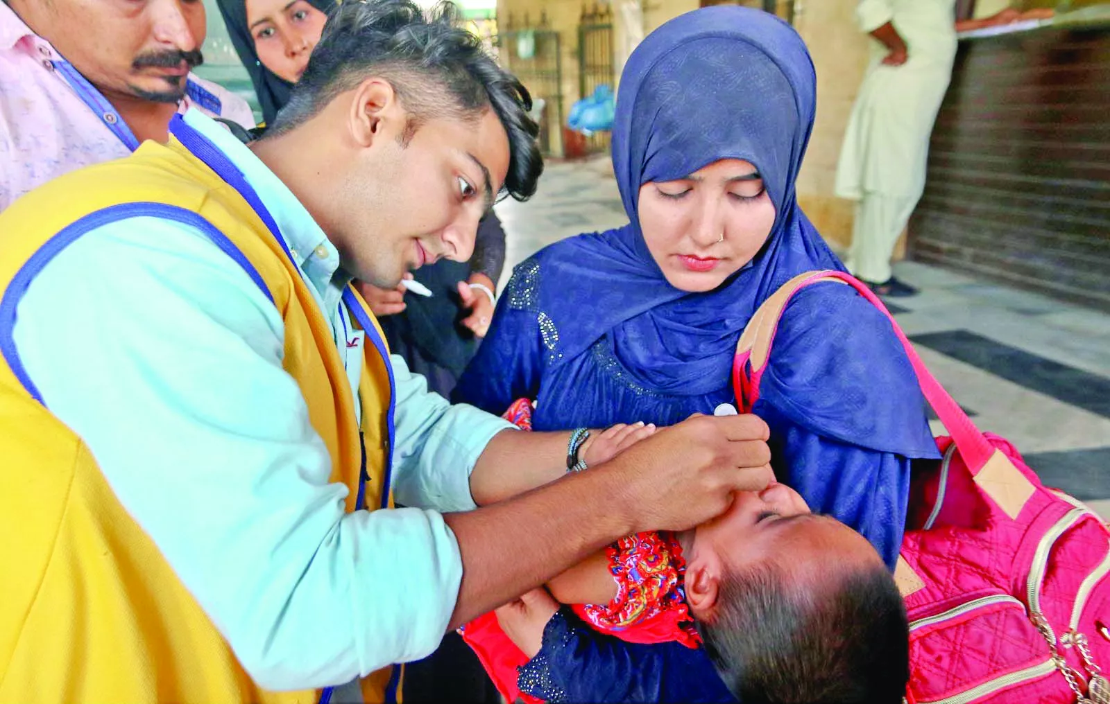 eligious scholars have joined hands with the authorities to convince parents to let the staff administer the drops photo inp eligious scholars have joined hands with the authorities to convince parents to let the staff administer the drops photo inp