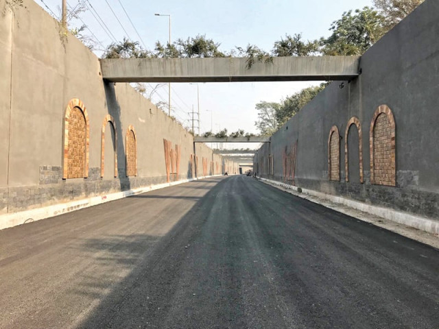 project s name was recently changed to beijing underpass to acknowledge china s support in development schemes photos express project s name was recently changed to beijing underpass to acknowledge china s support in development schemes photos express