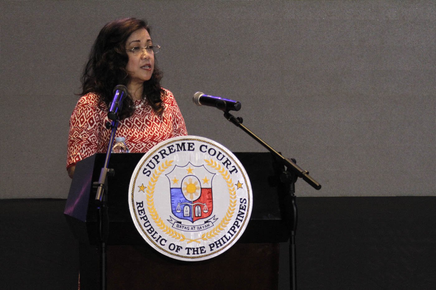 chief justice philippines maria lourdes sereno photo file