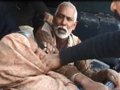 multan police beat up elderly couple drag them through street
