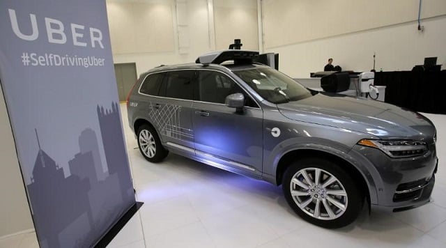 uber 039 s volvo xc90 self driving car is shown during a demonstration of self driving automotive technology in pittsburgh pennsylvania us september 13 2016 photo reuters