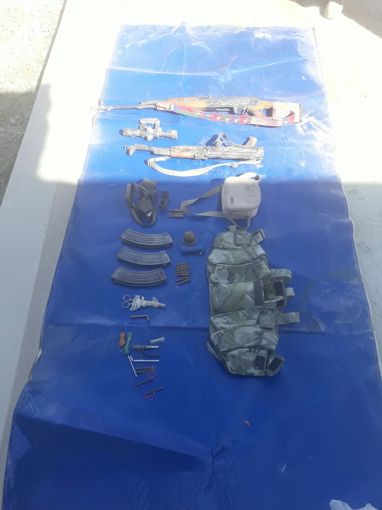 arms and ammunition recovered during the ibo on tuesday photo ispr