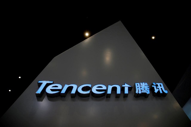 file photo a sign of tencent is seen during the third annual world internet conference in wuzhen town of jiaxing zhejiang province china november 16 2016 photo reuters