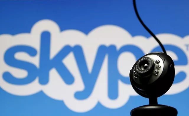 a web camera is seen in front of a skype logo in this photo illustration may 26 2015 photo reuters a web camera is seen in front of a skype logo in this photo illustration may 26 2015 photo reuters