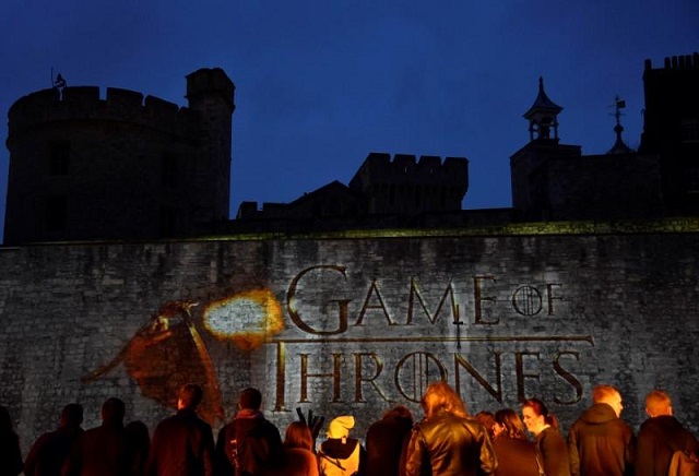 fans wait for guests to arrive at the world premiere of the television fantasy drama quot game of thrones quot series 5 at the tower of london england on march 18 2015 photo reuters
