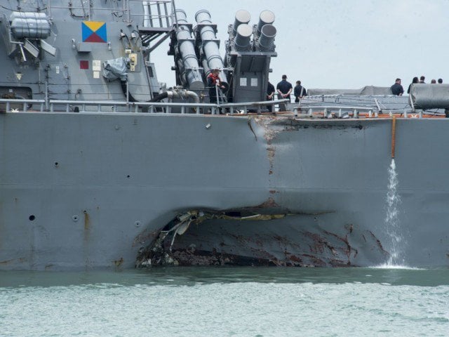 us military vessels have been involved in a number of accidents in recent months in east asia photo online