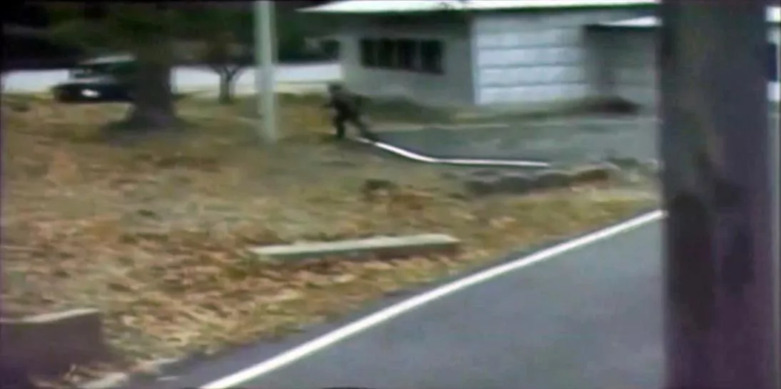 a cctv footage shows a north korean soldier crossing the white military demarcation line during a united nations command unc briefing on the investigation results of the soldier s defection at the south korean defence ministry in seoul in this still image taken from a reuters tv video november 22 2017 photo reuters