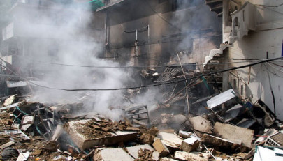 huge losses incurred as fire engulfs whole furniture market in orangi town huge losses incurred as fire engulfs whole furniture market in orangi town
