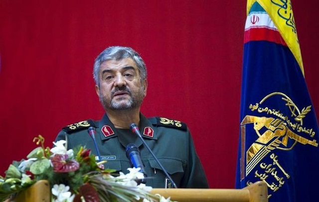 file photo iran 039 s revolutionary guards commander mohammad ali jafari speaks during a conference to mark the martyrs of terrorism in tehran september 6 2011 photo reuters