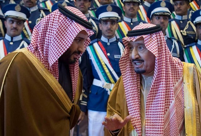 saudi king salman and crown prince mohammed bin salman photo afp file saudi king salman and crown prince mohammed bin salman photo afp file