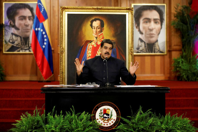 file photo venezuela 039 s president nicolas maduro talks to the media during a news conference at miraflores palace in caracas venezuela october 17 2017 photo reuters file photo venezuela 039 s president nicolas maduro talks to the media during a news conference at miraflores palace in caracas venezuela october 17 2017 photo reuters