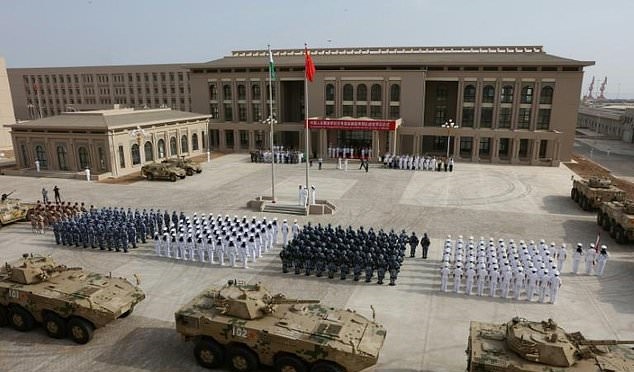 beijing has been flexing its military muscle opening its first overseas military base in djibouti and building militarised artificial islands in the disputed south china sea photo afp