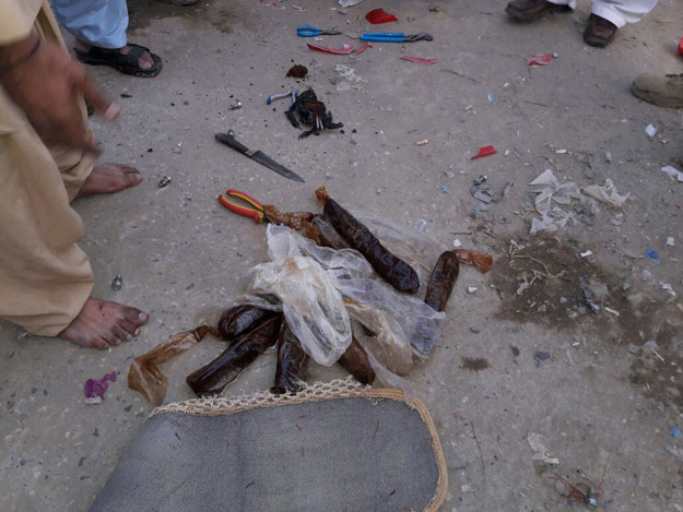 explosives recovered during fc balochistan raids on november 24 2017 photo ispr