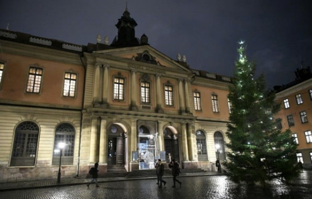 a picture taken shows a view of the stock exchange building b rshuset which houses the swedish academy photo afp a picture taken shows a view of the stock exchange building b rshuset which houses the swedish academy photo afp