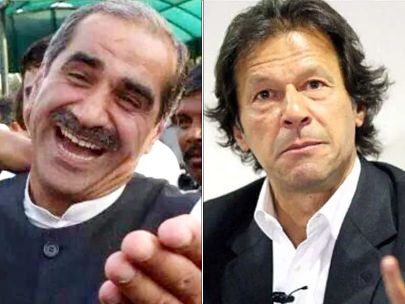 saad rafique and imran khan photo file saad rafique and imran khan photo file