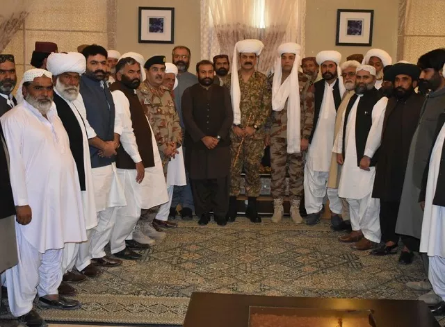lt gen asim bajwa with local notables in sui and dera bugti areas photo ispr lt gen asim bajwa with local notables in sui and dera bugti areas photo ispr