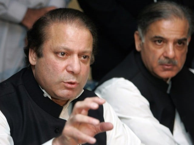 nawaz and punjab cm shehbaz sharif photo afp nawaz and punjab cm shehbaz sharif photo afp
