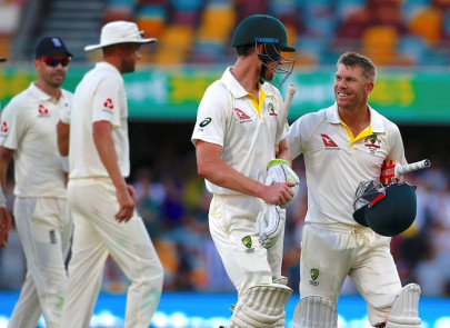 warner bancroft help australia close in on first test victory