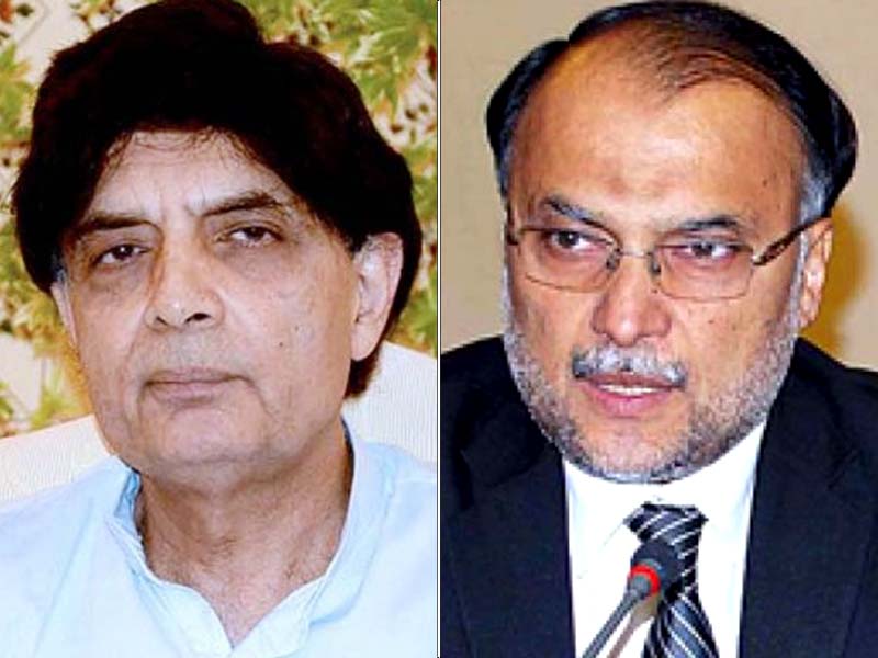 nisar bashes iqbal for botched faizabad operation