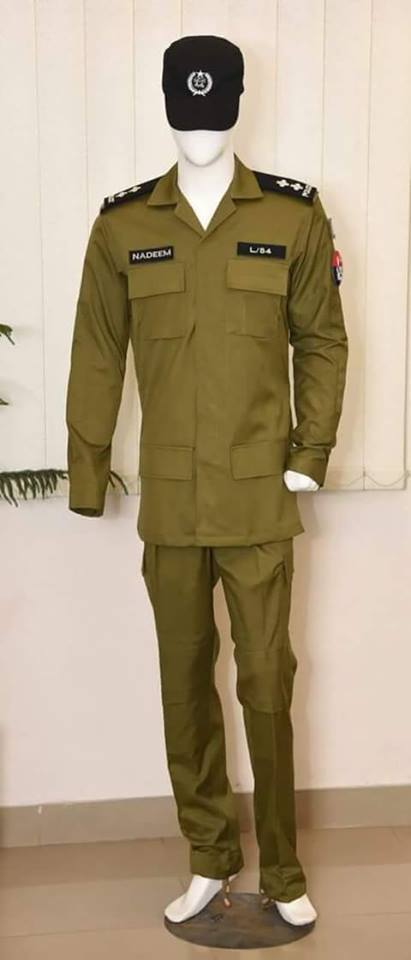 police to continue with olive green uniform