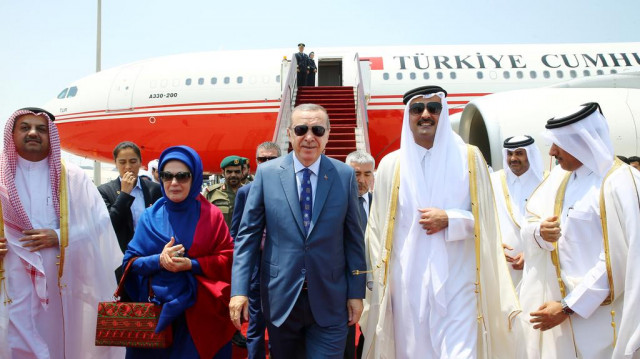 turkish president recip tayyip erdogan with qatar 039 s emir tamim bin hamad al thani photo reuters turkish president recip tayyip erdogan with qatar 039 s emir tamim bin hamad al thani photo reuters