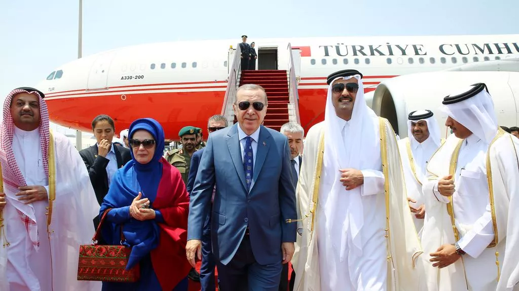 turkish president recip tayyip erdogan with qatar 039 s emir tamim bin hamad al thani photo reuters turkish president recip tayyip erdogan with qatar 039 s emir tamim bin hamad al thani photo reuters