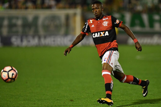 targetting them young real madrid paid 50 million to take brazilian sensation vinicius junior who will join them when he turns 18 next july to stave off competitors for his signature photo afp targetting them young real madrid paid 50 million to take brazilian sensation vinicius junior who will join them when he turns 18 next july to stave off competitors for his signature photo afp