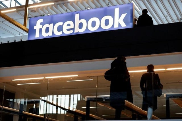 facebook logo is seen at a start up companies gathering at paris 039 station f in paris france january 17 2017 photo reuters facebook logo is seen at a start up companies gathering at paris 039 station f in paris france january 17 2017 photo reuters