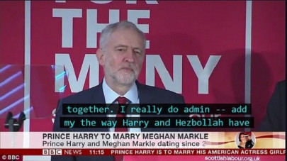 bbc subtitle error sees corbyn congratulating harry and hezbollah bbc subtitle error sees corbyn congratulating harry and hezbollah